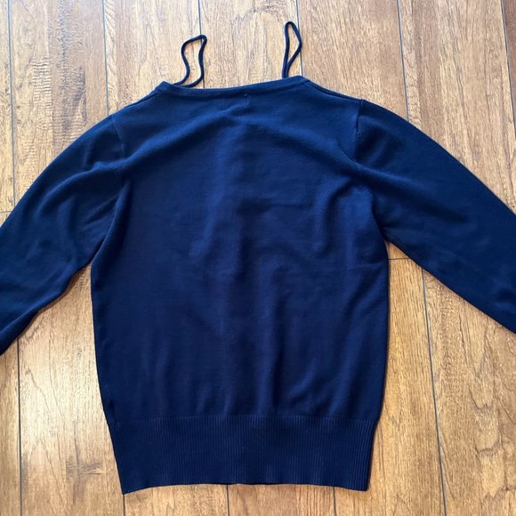 Cielo , Navy Blue, Women’s Long Sleeve Cardigan Size M (Runs Smaller) - Picture 4 of 11